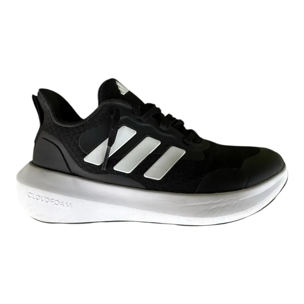 Adidas Fortarun 2.0 Black White Kids/Womens Athletic Shoes Cloudfoam SZ …